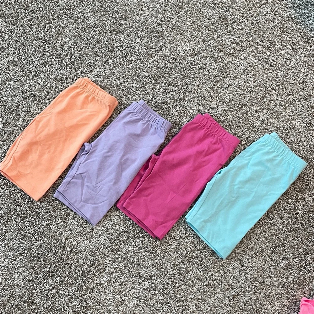 Children’s Place Girls Colorful Short Sleeve & Shorts set NEW - Picture 10 of 12